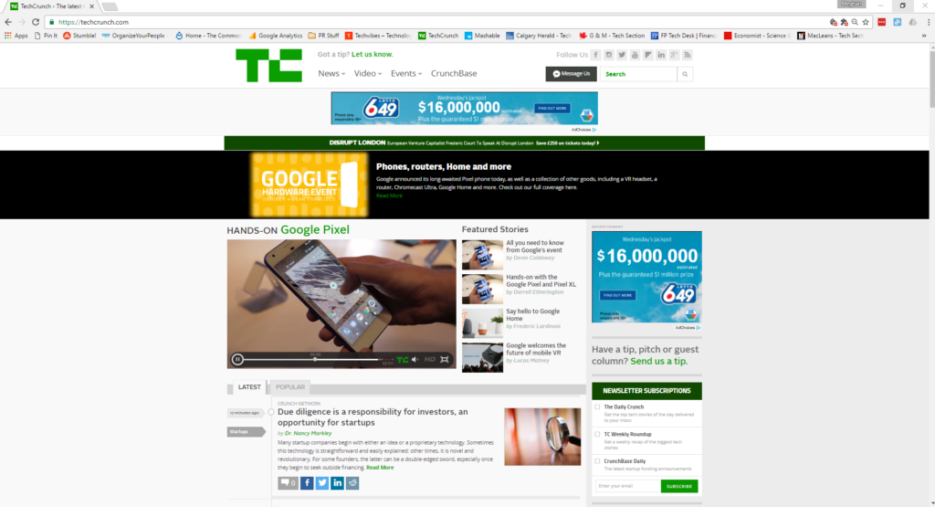 In the News: TechCrunch.com